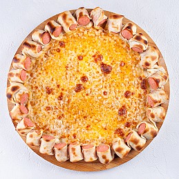 Extra sausage pizza