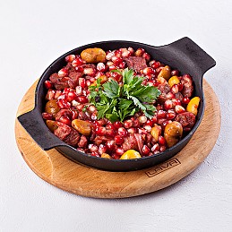 Quzu ətli nar qovurma