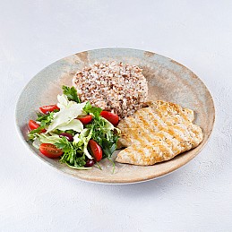 Diet chicken with buckwheat