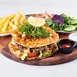 Lahmachun burger