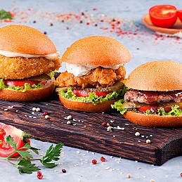 Mini mix burger