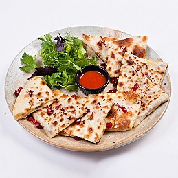 Gozleme with meat