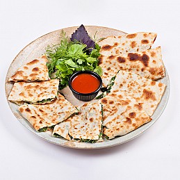 Gozleme with white cheese