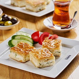 Borek with Marash cheese