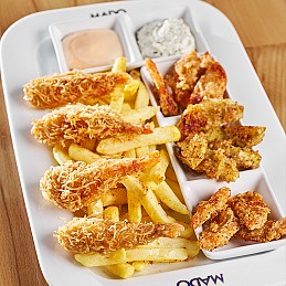 Kadayıflı krevetlər