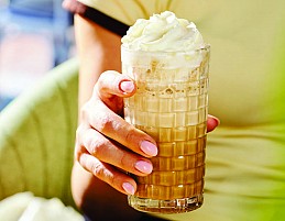 Caramel frappe