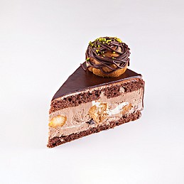Profiterollu şokoladlı tort 