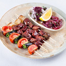 Liver shish kabab 
