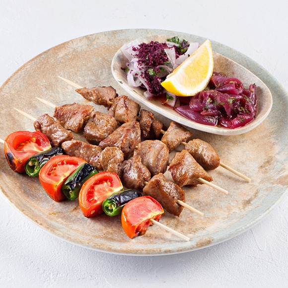 Quzu basdırma şiş kabab