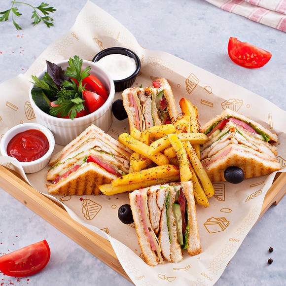 Club sandwich set