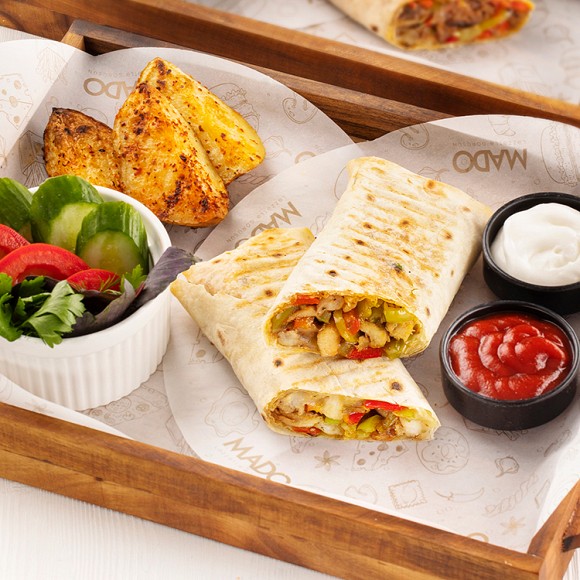 Chicken durum
