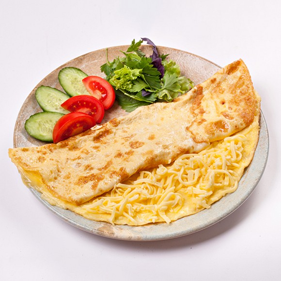 Kashar cheese omelett