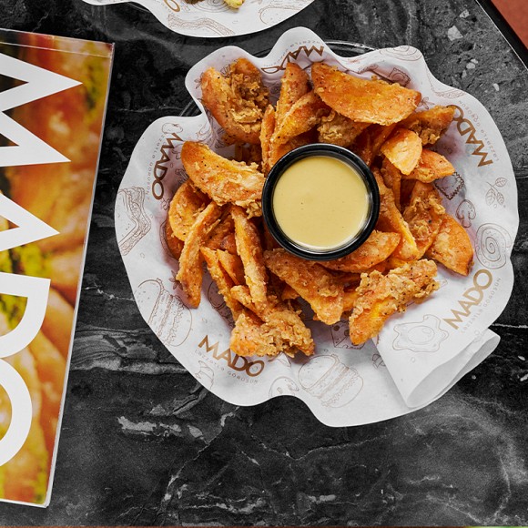 Souslu kök cipsləri