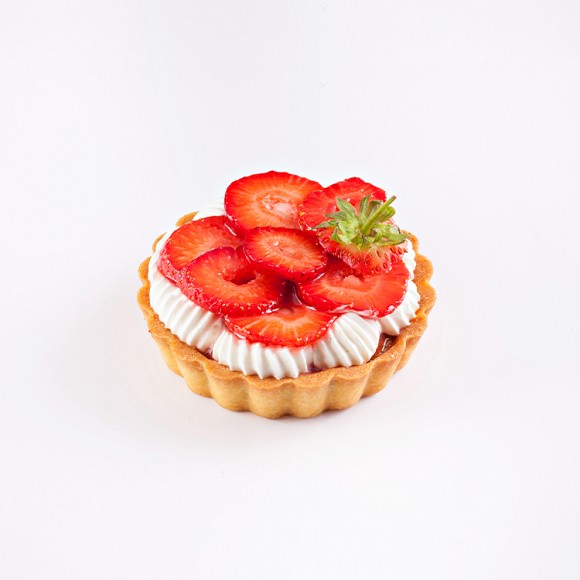 Çiyələkli tart