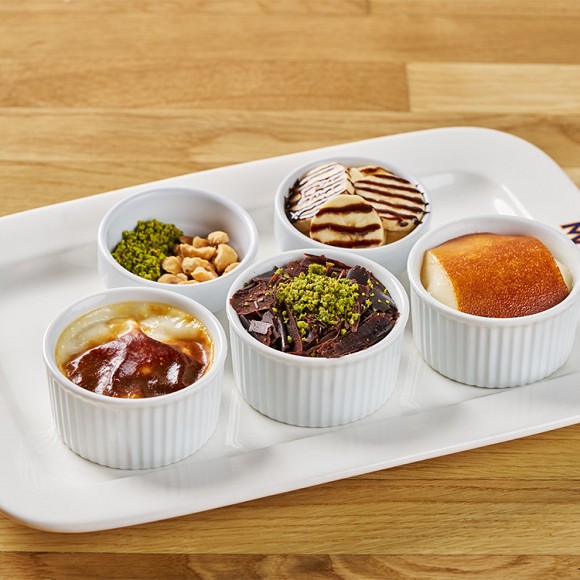 Üçlü kiçik südlü şirniyyat