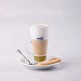 Creamy pistachio latte