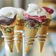 Ice cream (in ice cream cone)