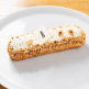 Éclair with white chocolate