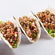 Taco with beef (spicy)
